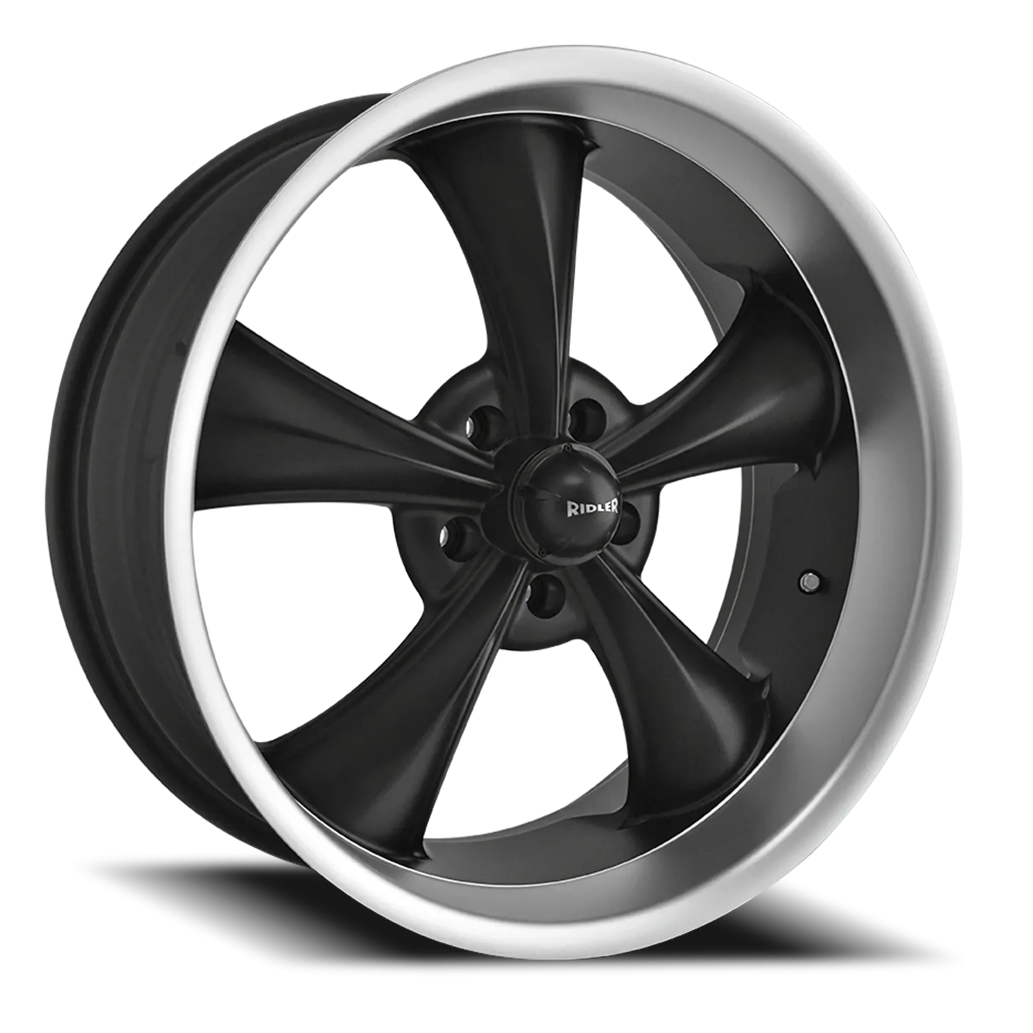 RIDLER 695 MATTE BLACK MACHINED 17X8 MATTE BLACK