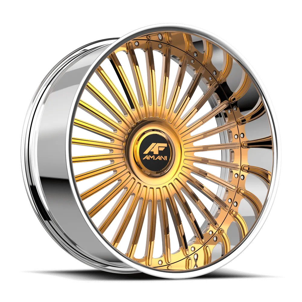 AMANI R.E.A.L. 30X9 14K GOLD PLATED