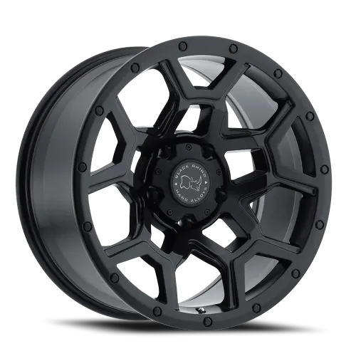 BLACK RHINO OVERLAND 17x8 Matte