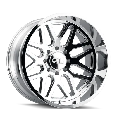 CALI OFF-ROAD INVADER DUALLY 9115D CHROME 22X8.25 CHROME