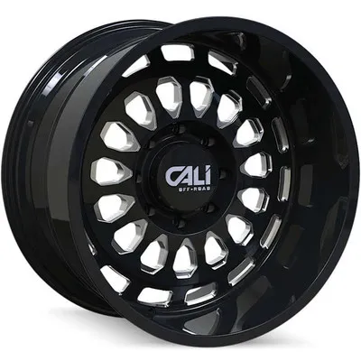 CALI OFF-ROAD PARADOX 9113 GLOSS BLACK MILLED 20X9 GLOSS BLACK
