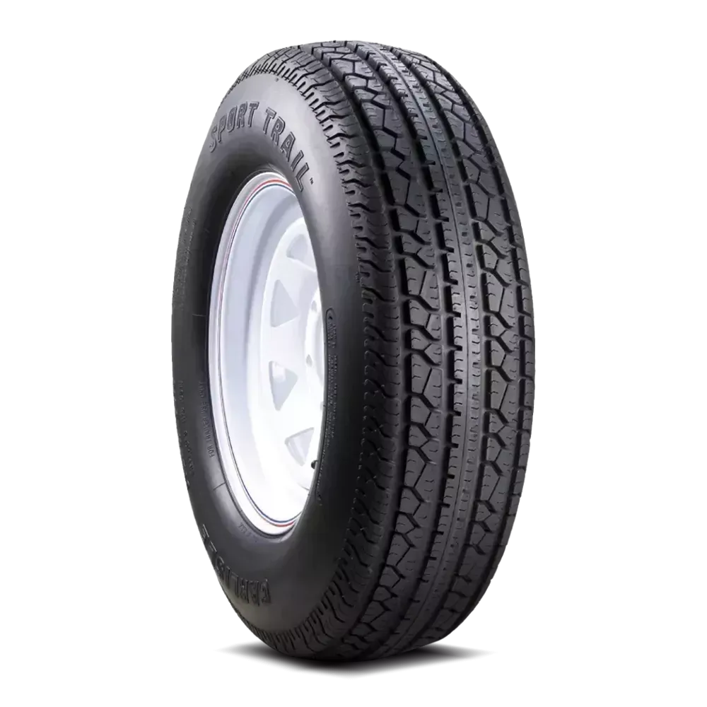 18.5X8.5-8 B (8X7, 5-4.5 Solid White F266) Carlstar Sport Trail Assembly