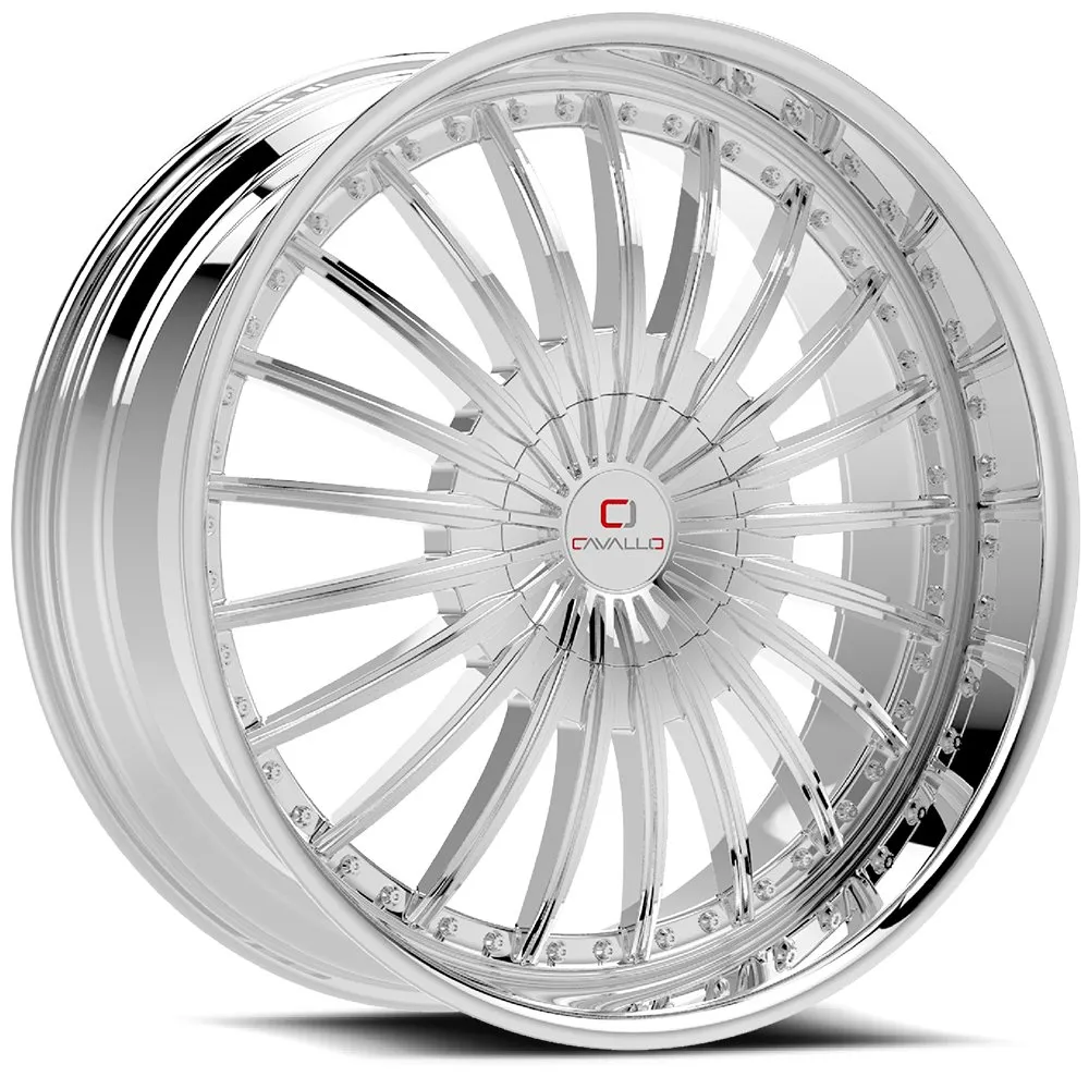 CAVALLO CLV-32 22X9.5 CHROME
