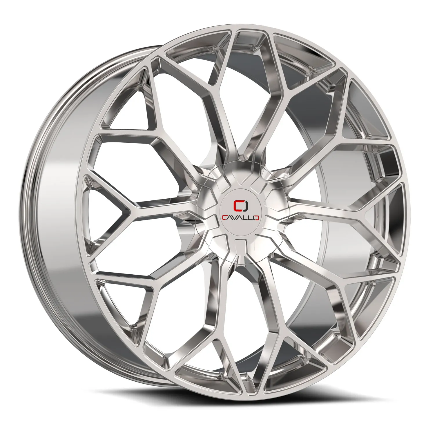 CAVALLO CLV-44 20X8.5 CHROME