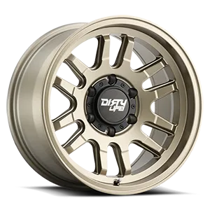 DIRTY LIFE CANYON 9310 SATIN GOLD 17X9 SATIN GOLD W/SIMULATED RING