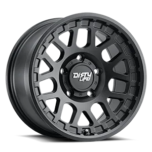 DIRTY LIFE MESA 9306 MATTE BLACK 17X9 MATTE BLACK W/SIMULATED RING