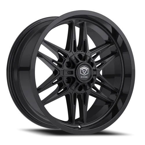EDGE STREET 352MB 18X8 GLOSS BLACK MACHINED FACE