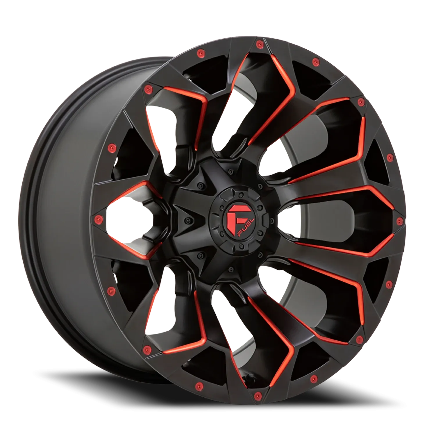 FUEL ASSAULT 17X8.5 MATTE