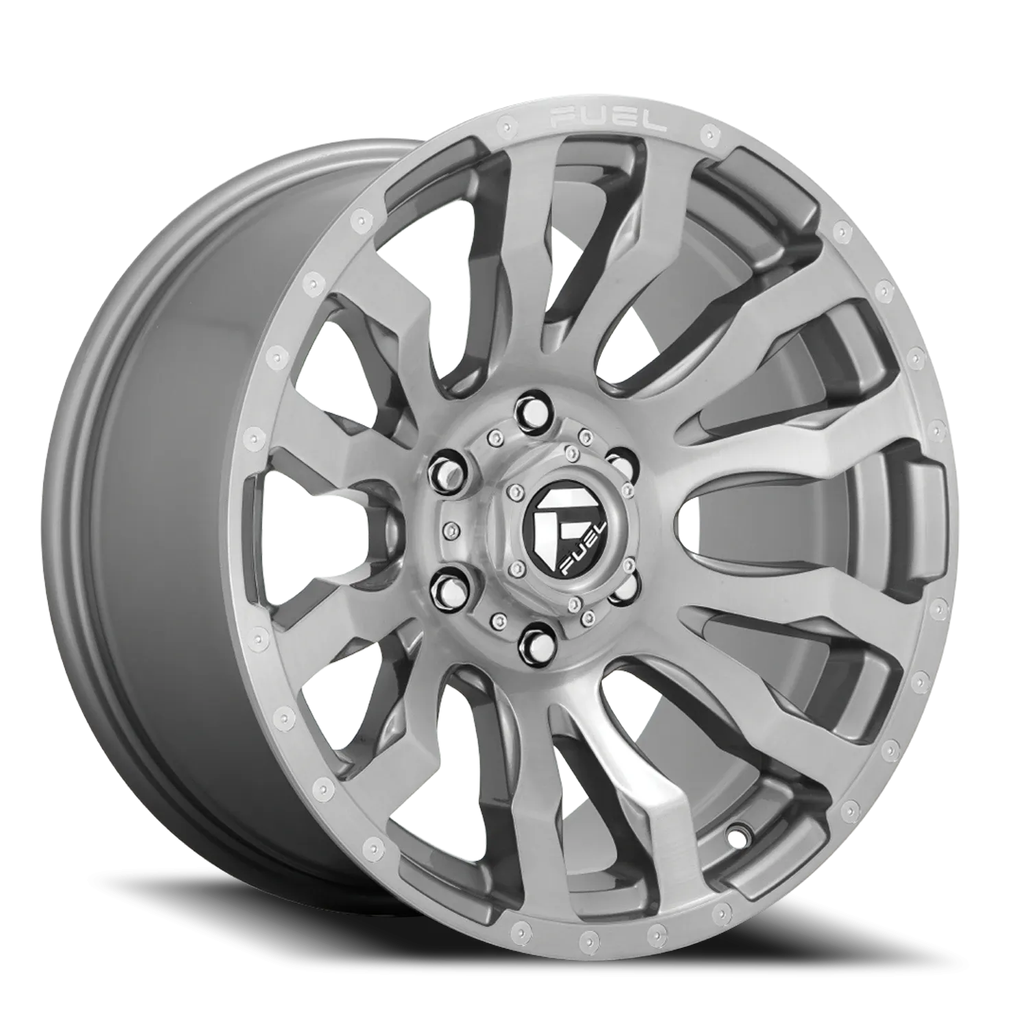 FUEL BLITZ 22X10 BRUSHED