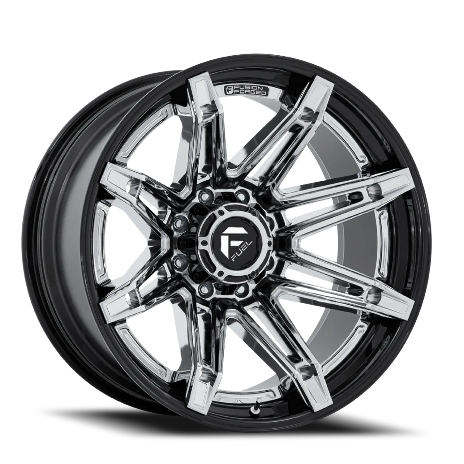 FUEL BRAWL 24X12 CHROME