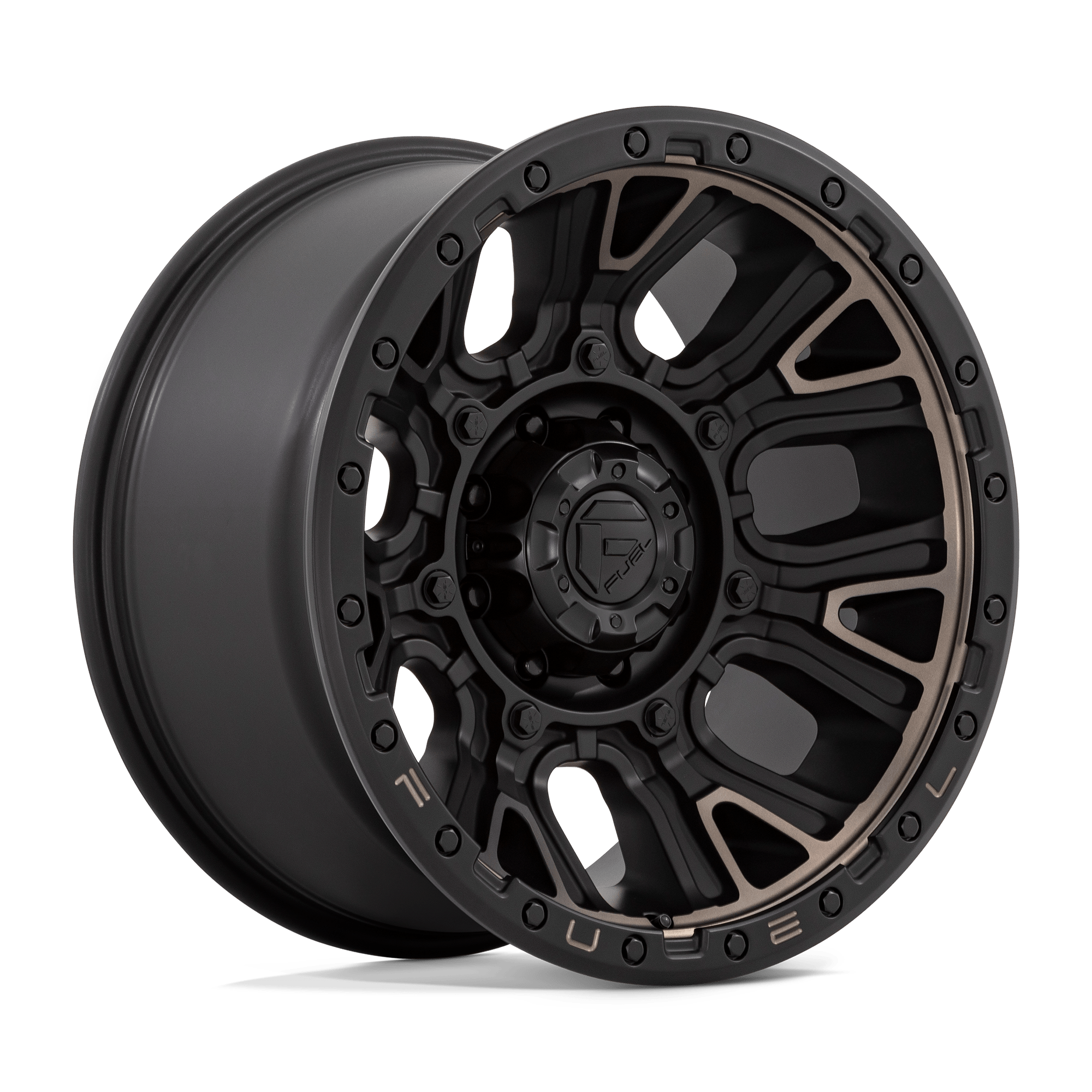 FUEL TRACTION 17x9 Matte