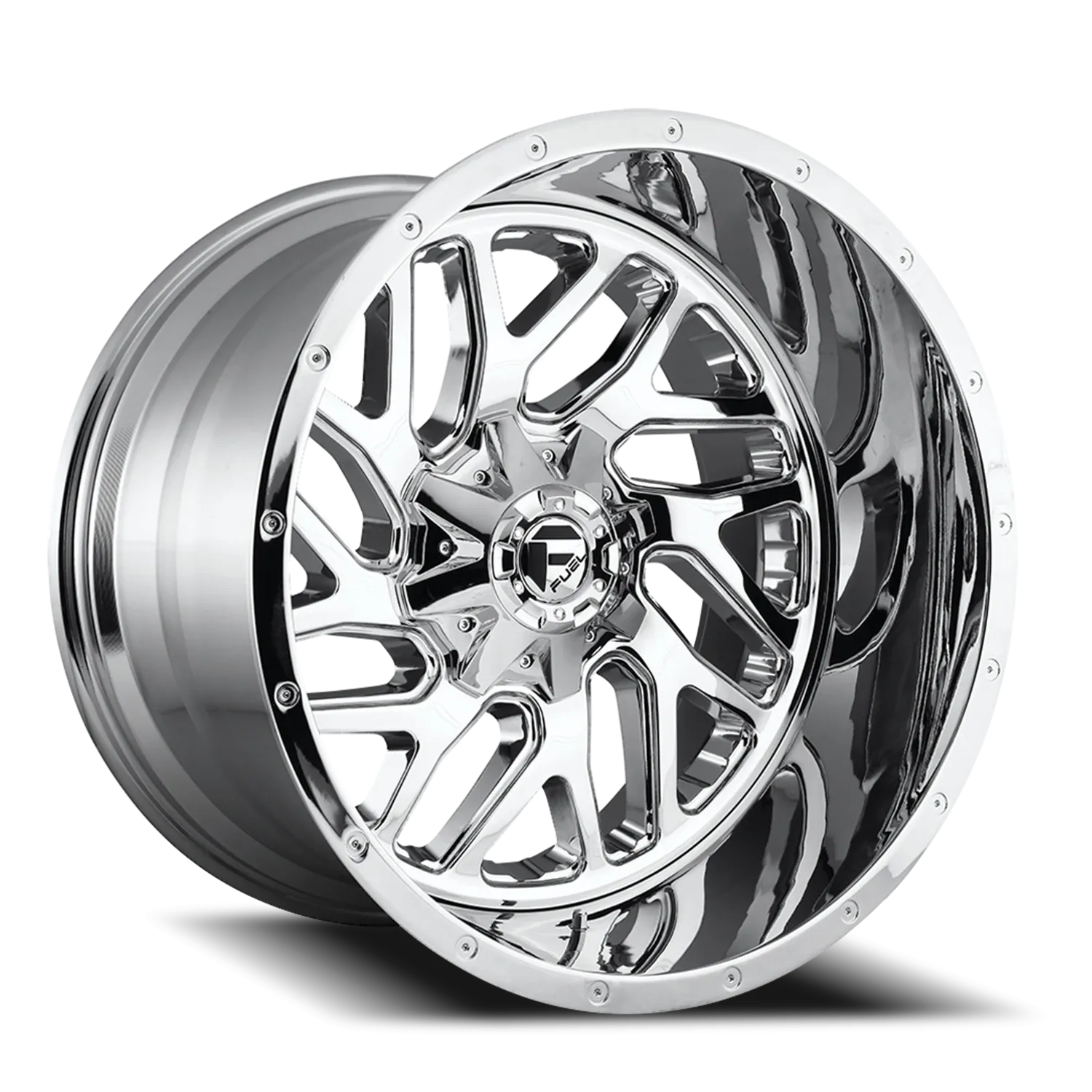 FUEL TRITON 22X12 CHROME