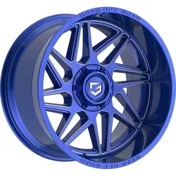 GEAR OFF ROAD 761B 17x9 Gloss Black/Milled Accents