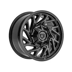 GEAR OFF ROAD 769B 18x9 Gloss Black/Milled Accents