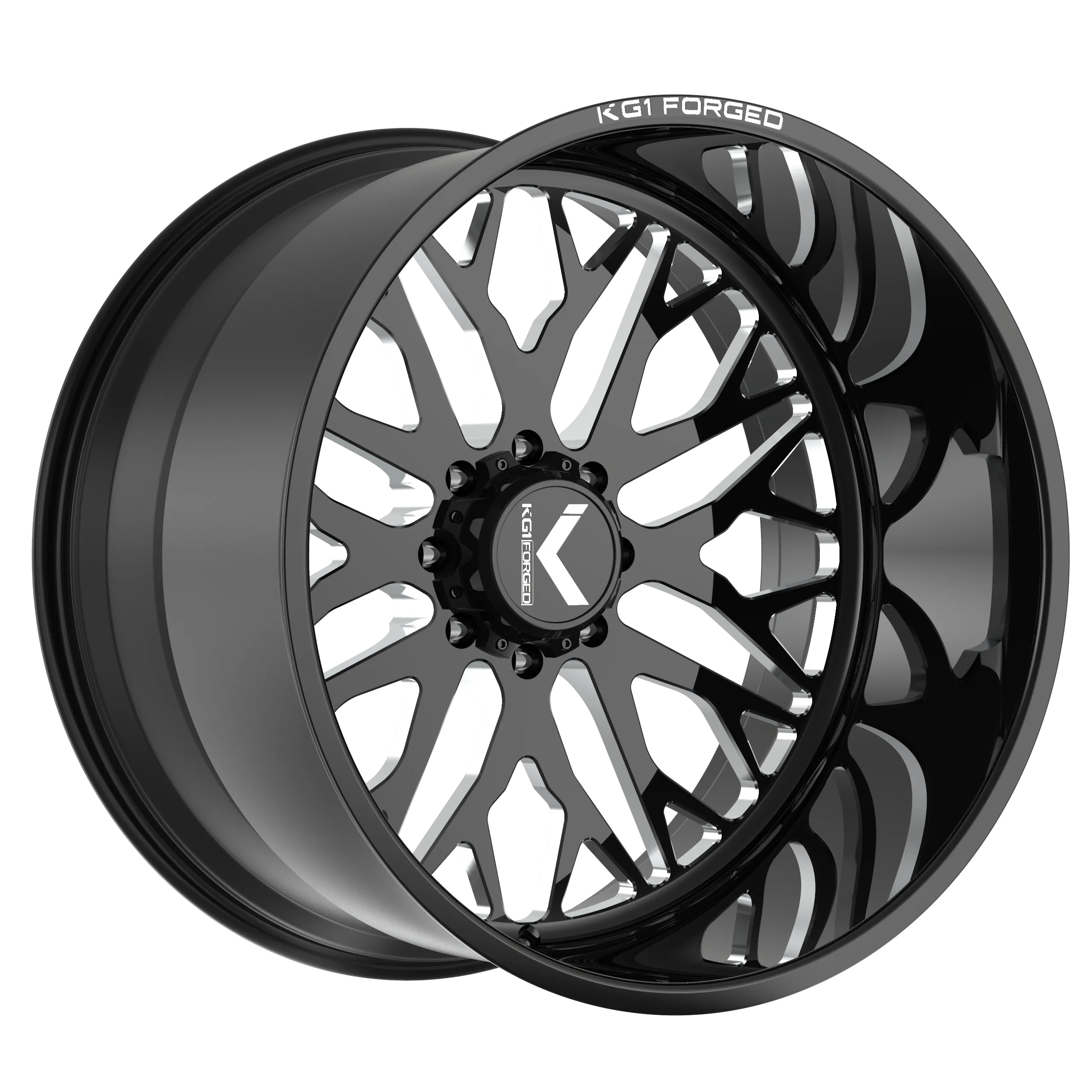 KG1 FORGED BUCKLER-KF 22X12 GLOSS BLACK