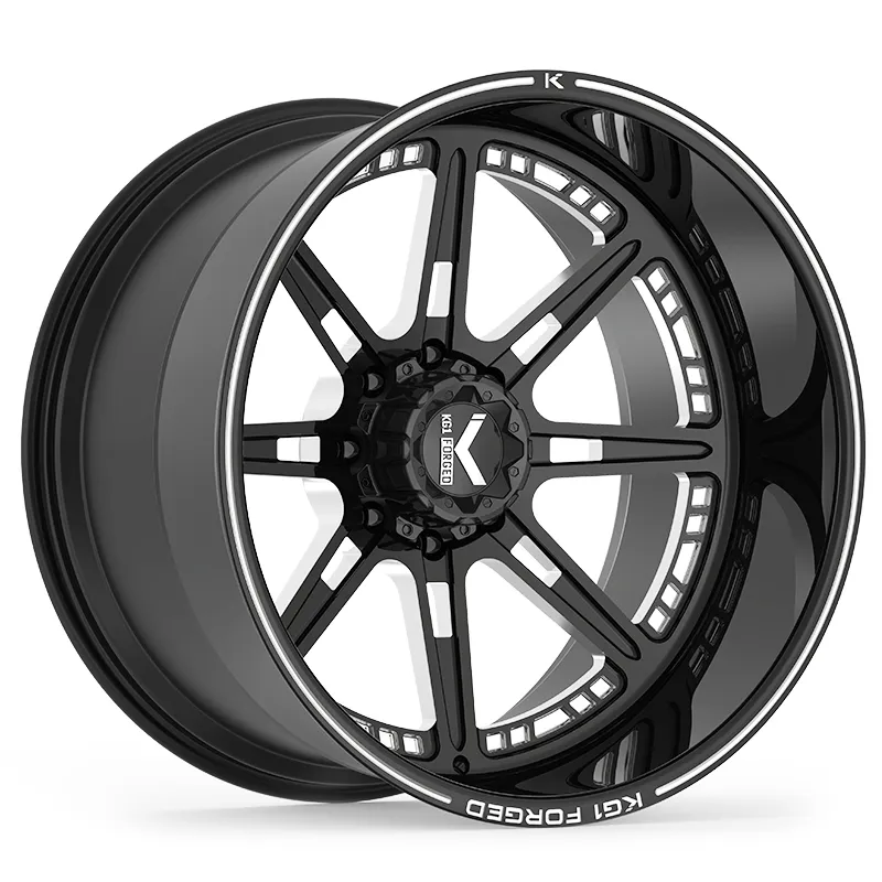 KG1 FORGED COMPASS-KC 26X14 Gloss Black Milled