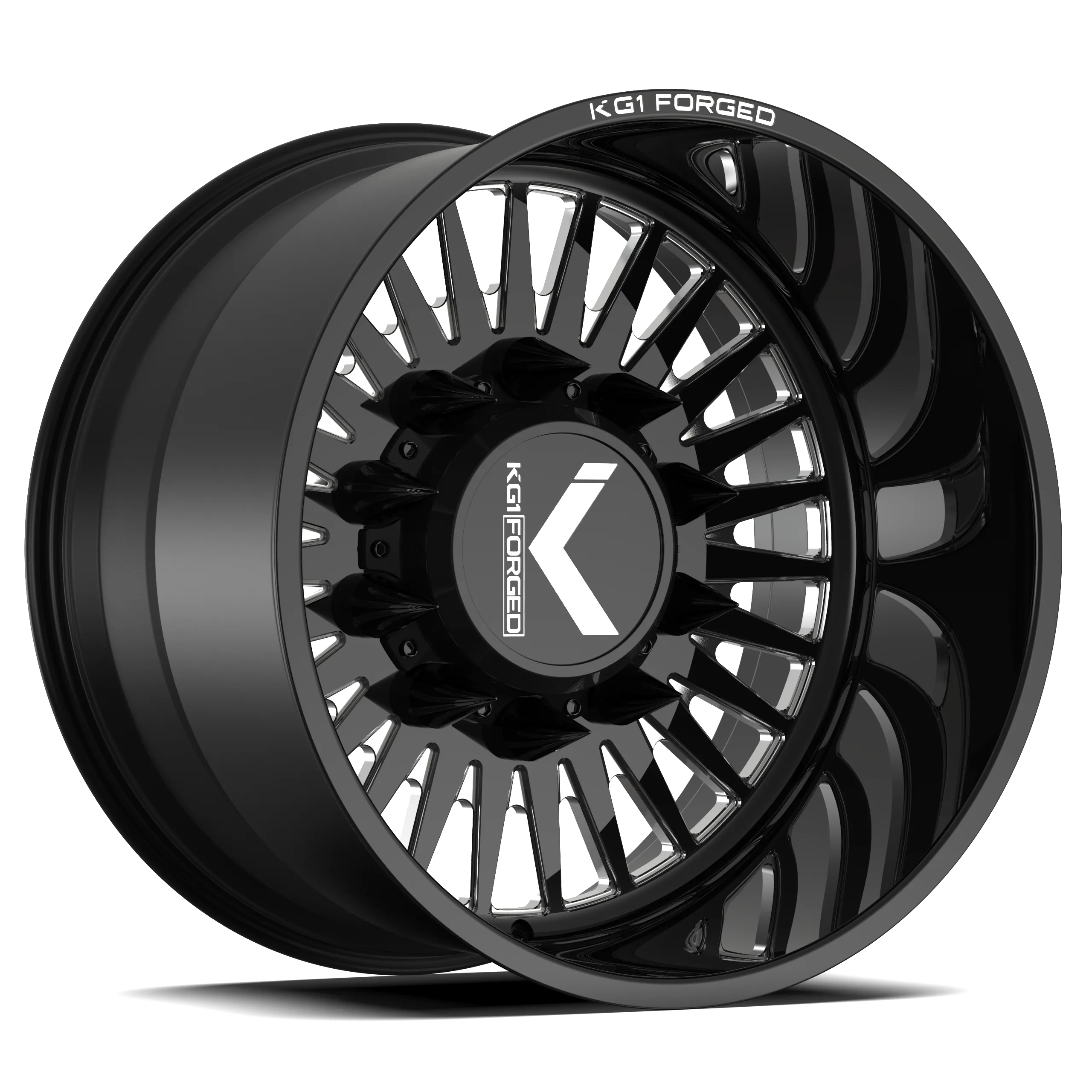 KG1 FORGED CZAR-D 22X8.25 Gloss Black Milled