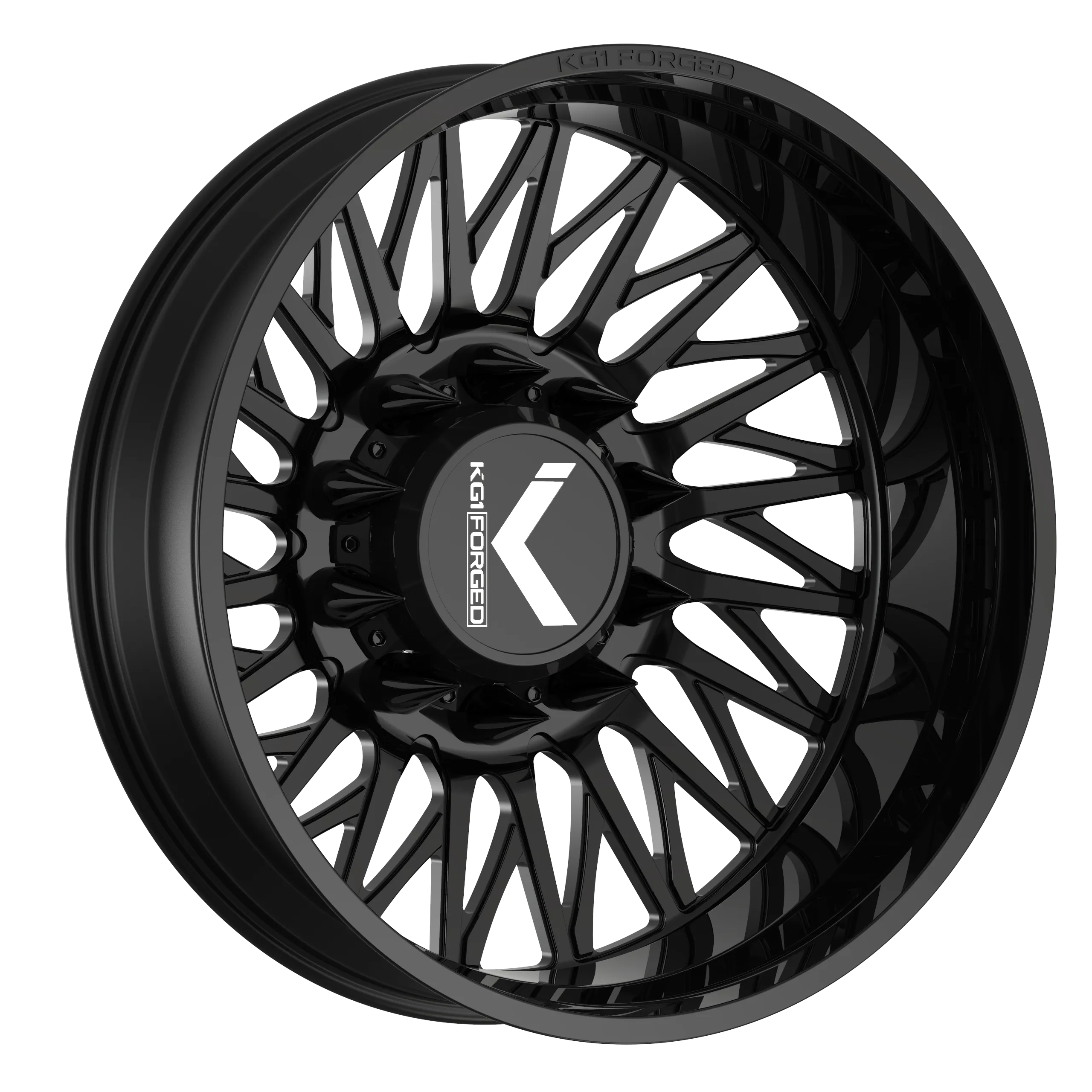 KG1 FORGED GLAZE-KD 24X8.25 GLOSS BLACK