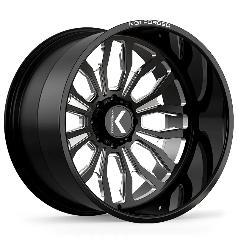 KG1 FORGED HEATHEN-KC 26X14 Gloss Black Milled