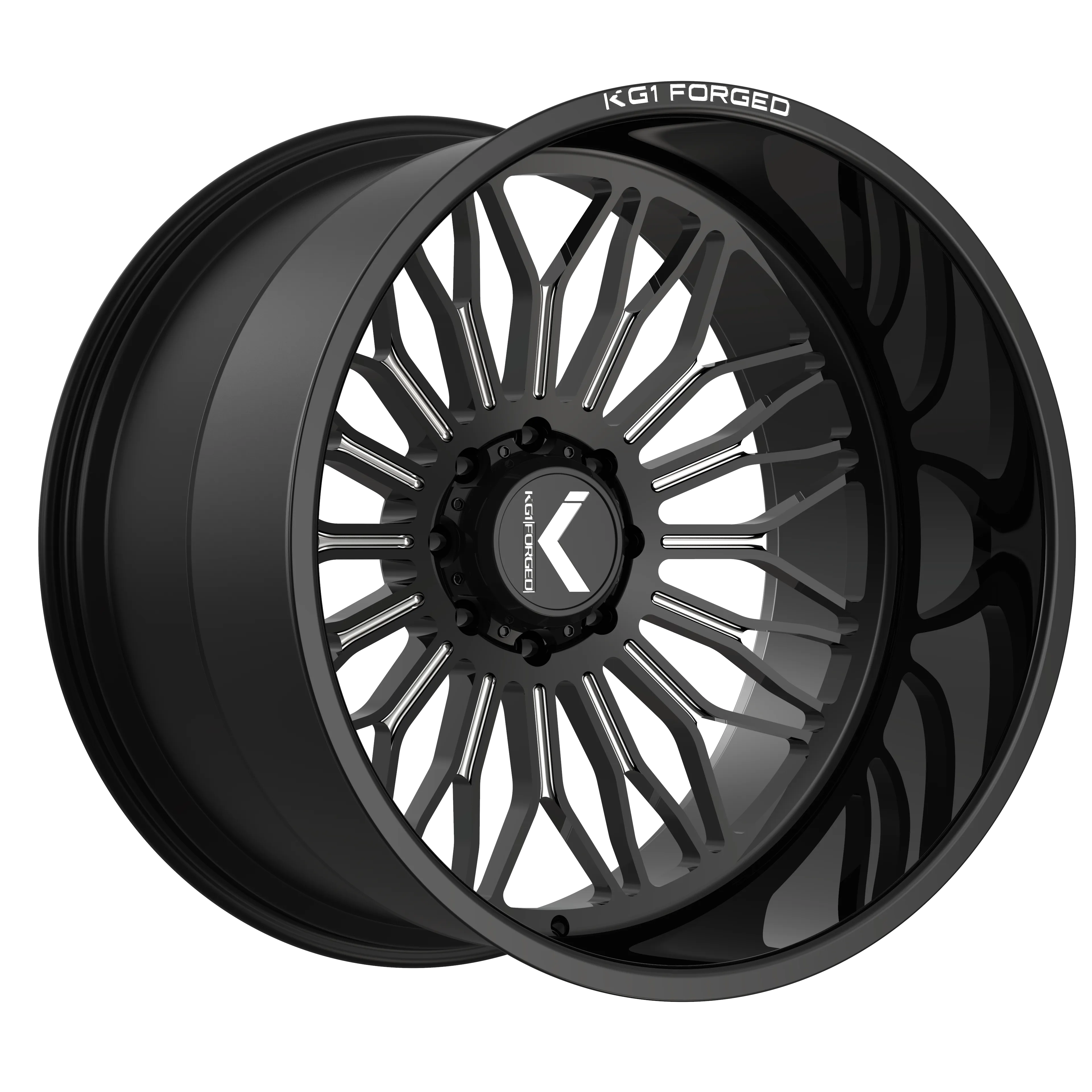 KG1 FORGED LEGION-KC 26X16 Gloss Black Milled