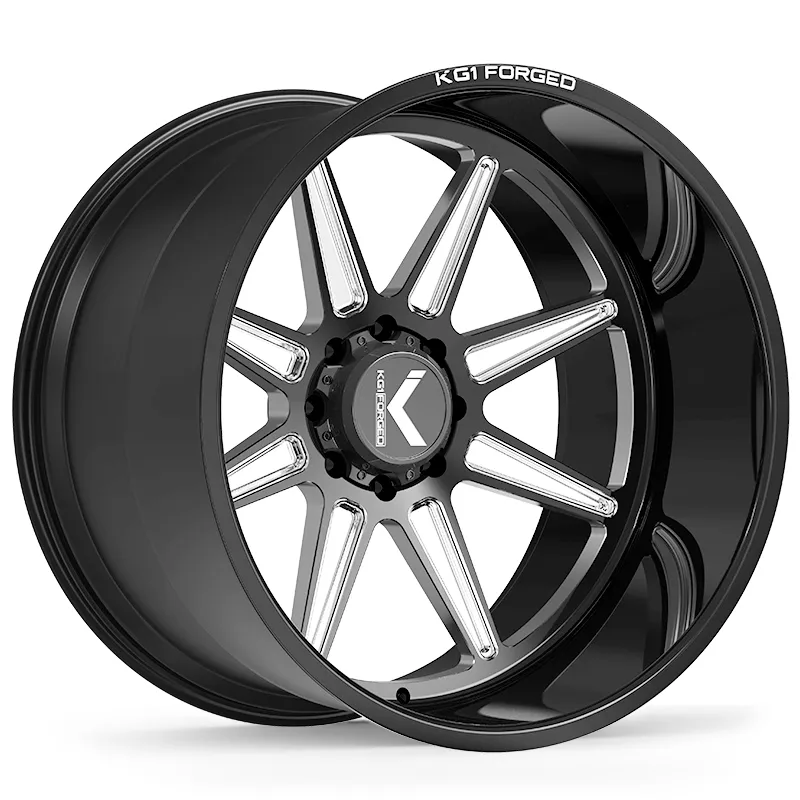 KG1 FORGED SCUFFLE-KC 26X14 Gloss Black Milled