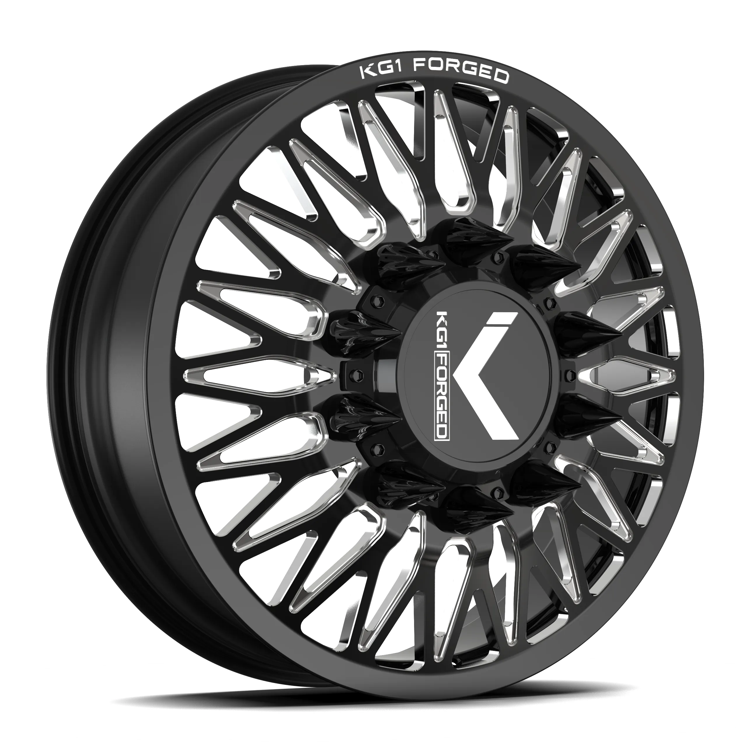 KG1 FORGED SEISMIC-D 26X8.25 Gloss Black Milled