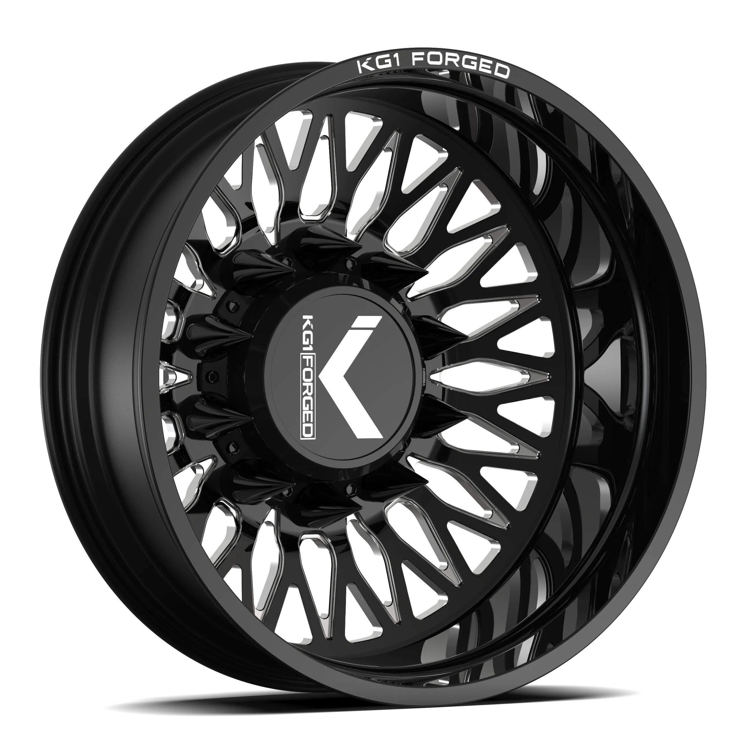 KG1 FORGED SEISMIC-D 26X8.25 Gloss Black Milled