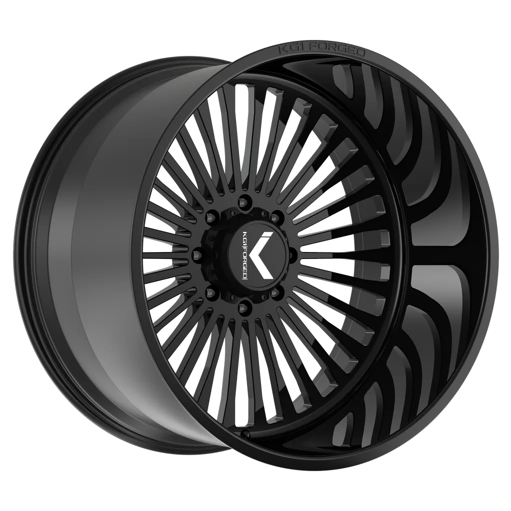 KG1 FORGED VEGAS-KF 24X12 GLOSS BLACK