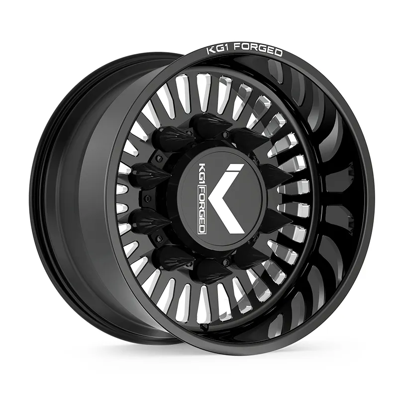 KG1 FORGED VEGAS-S 22X12 Gloss Black Milled