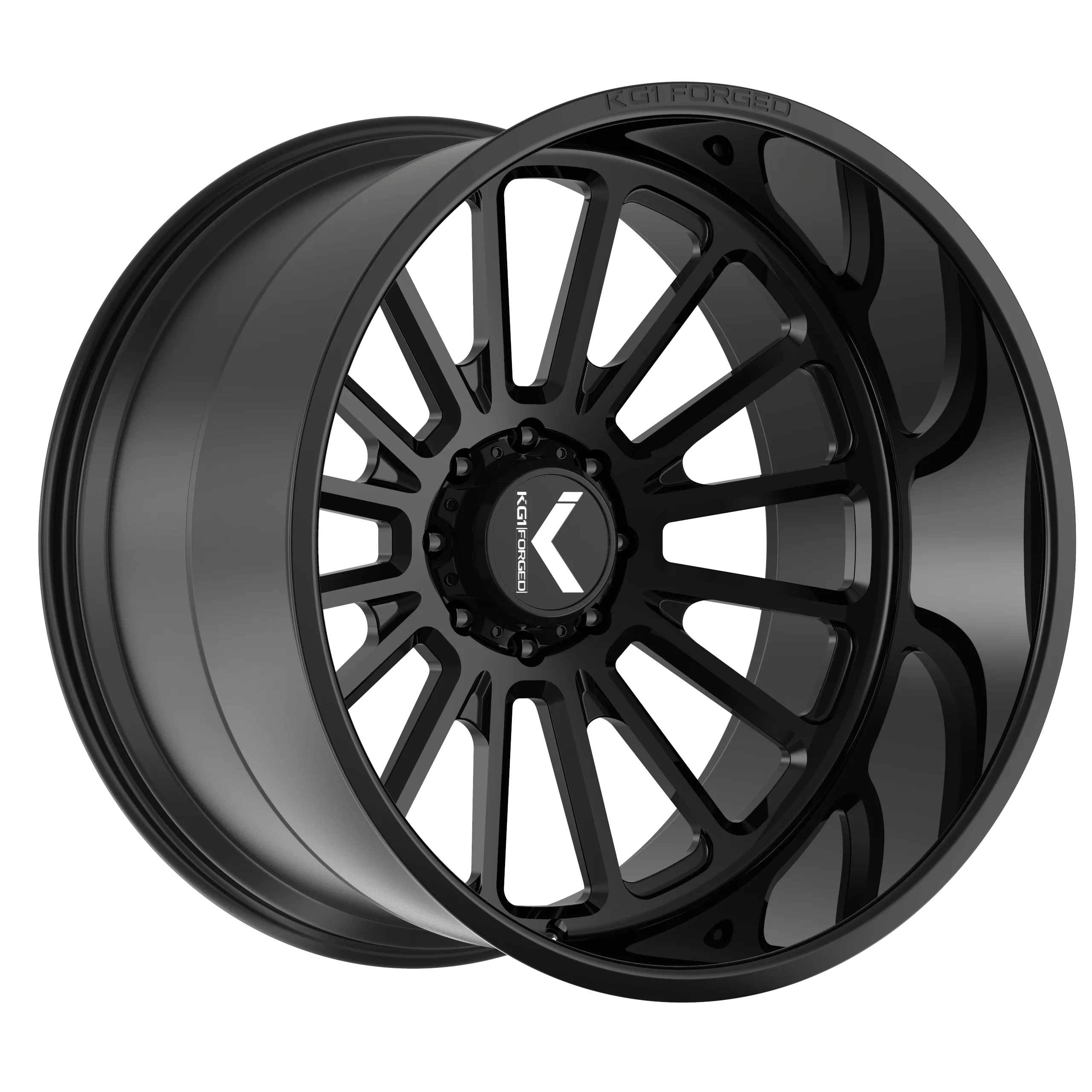 KG1 FORGED VICTOR-KC 22X10 GLOSS BLACK