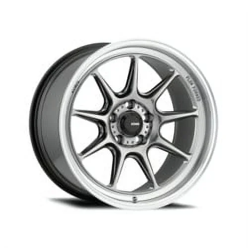 KONIG 105M COUNTERGRAM 18X8.5 Hyper Chrome w/Machined Lip