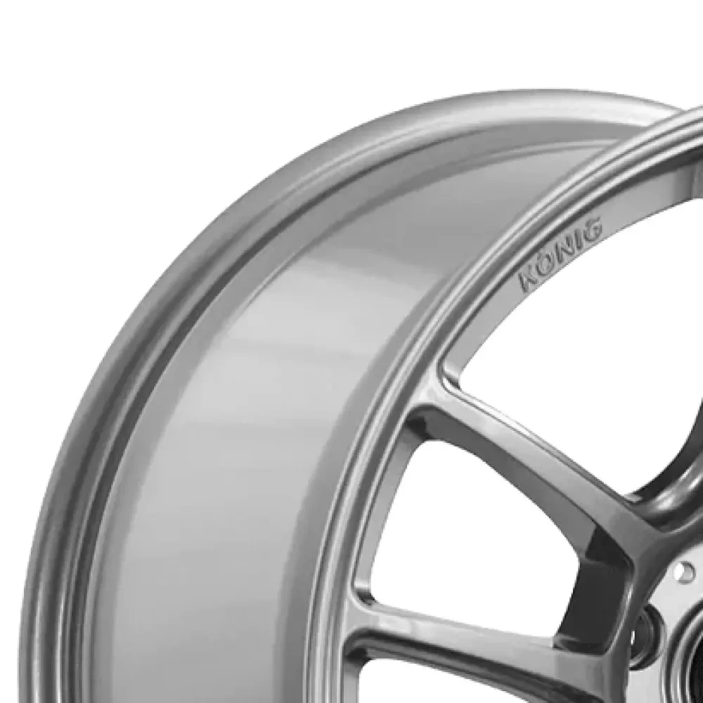 KONIG 108TM HELIOGRAM 17X8.50 Titanium Metallic