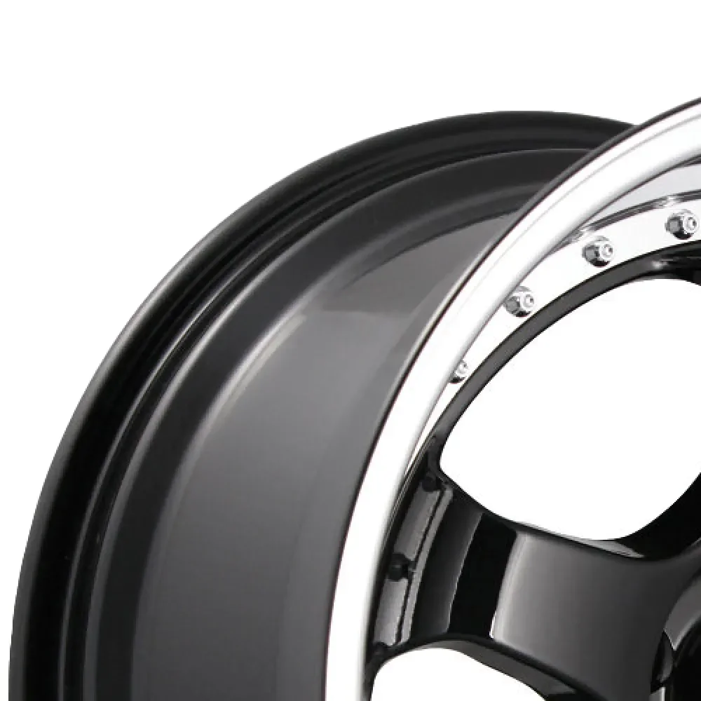 KONIG 97B SSM 18X8 Gloss Black with Machined Lip