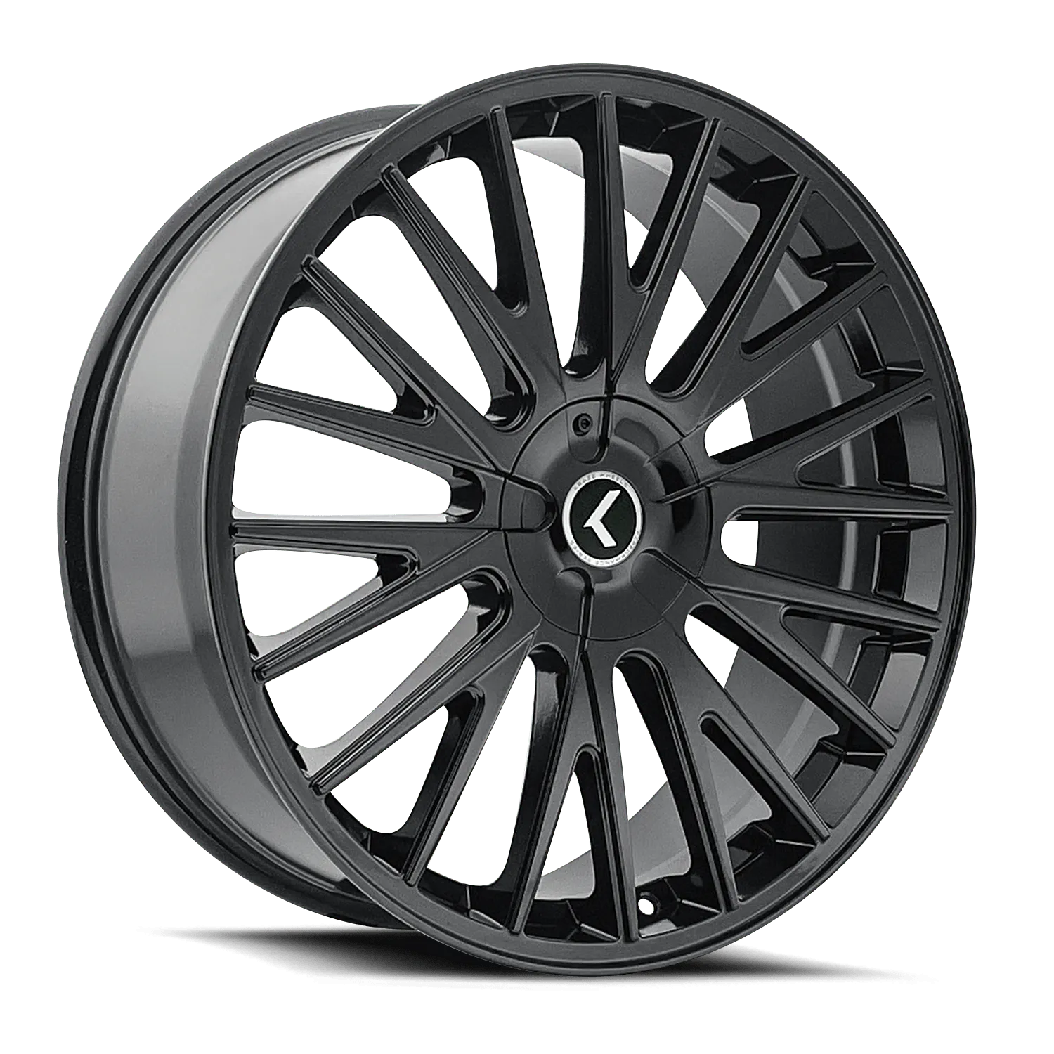 KRAZE DOUBLE DOWN KR185 GLOSS BLACK 20X8.5 GLOSS BLACK