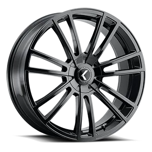 KRAZE SPECTRA KR183 GLOSS BLACK 18X8 GLOSS BLACK