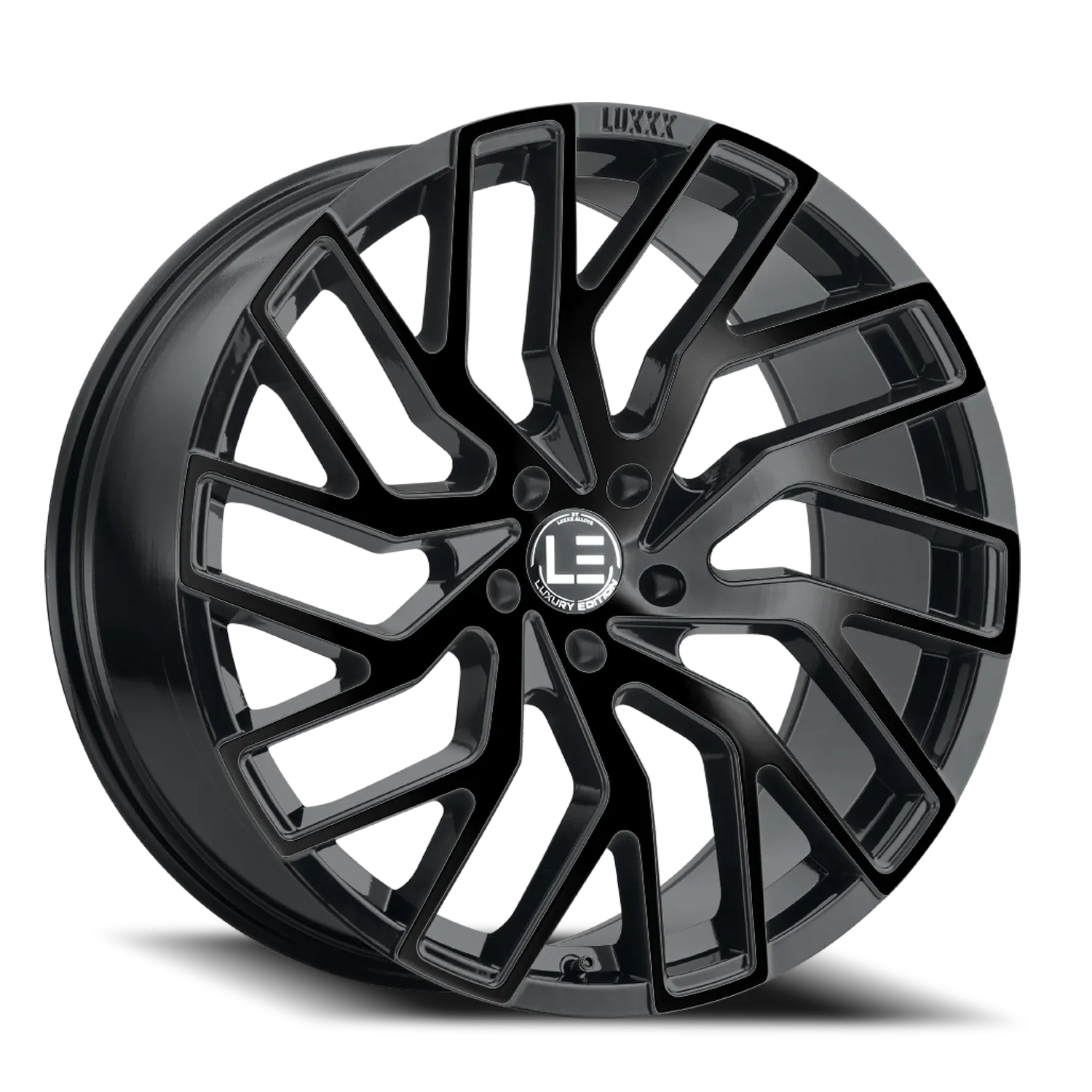 LUXXX LE 5 22X9 GLOSS BLACK