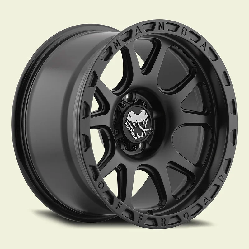 MAMBA 599B M27 17X9 Matte Black