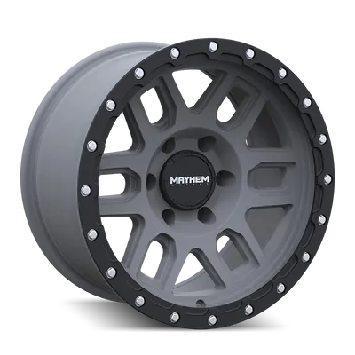 MAYHEM DELTA 8304 MATTE GUNMETAL 17X9 MATTE GUNMETAL
