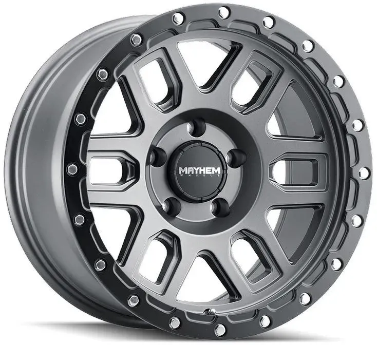 MAYHEM DELTA 8304 MATTE GUNMETAL 20x9 Matte Gunmetal