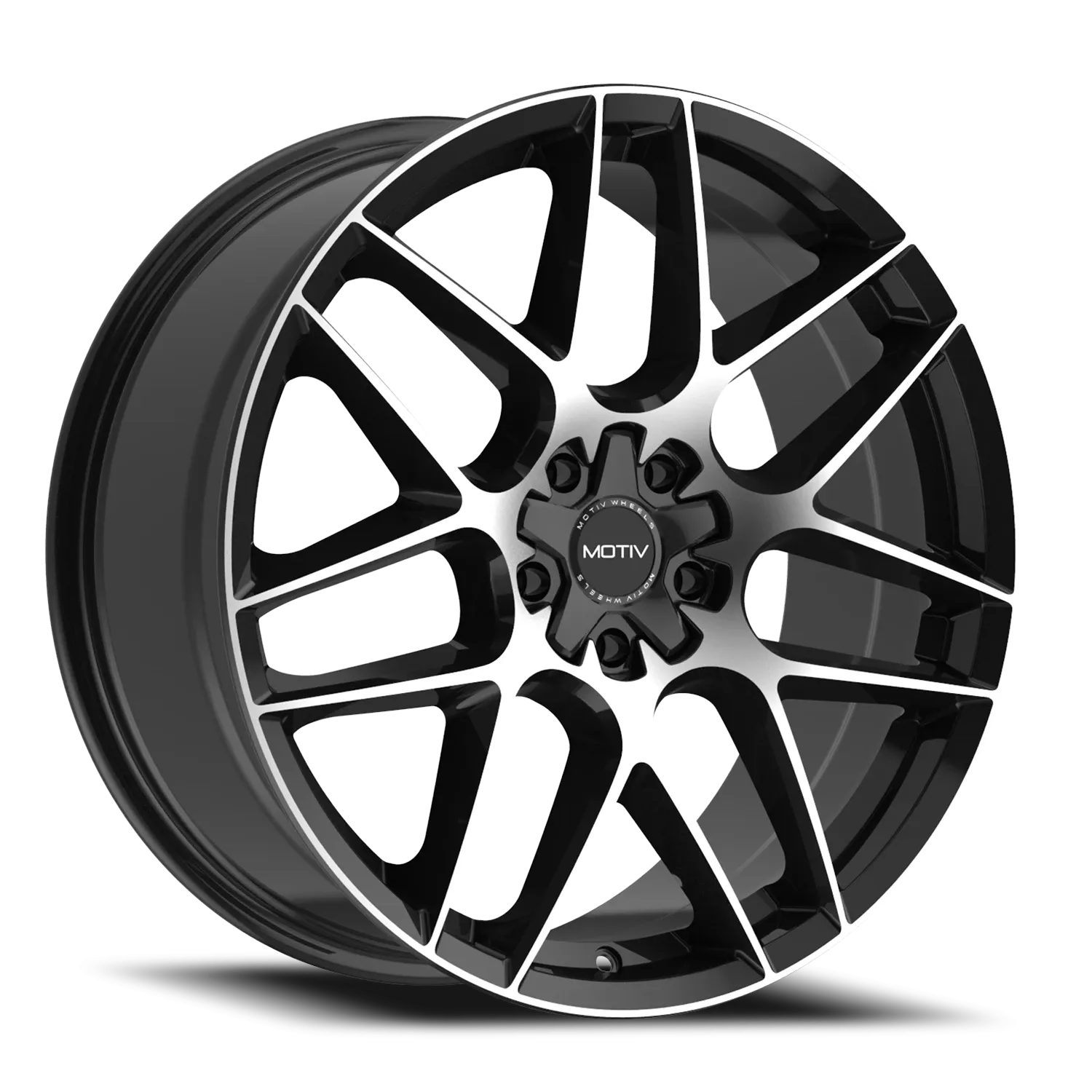 MOTIV 435G FOIL 18X8 GLOSS BLACK