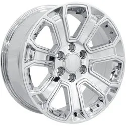 OEP 166C 22X9 SILVER/MACHINED