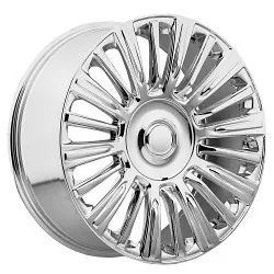 OEP 198C 22X9 SILVER/MACHINED