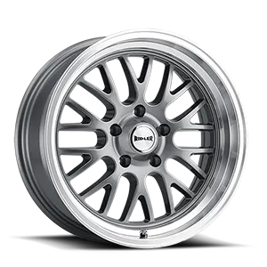 RIDLER 607 GLOSS GREY MACHINED 20X10 GLOSS GREY/MACHINED LIP