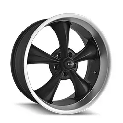 RIDLER 695 MATTE BLACK MACHINED 22x9 Matte Black