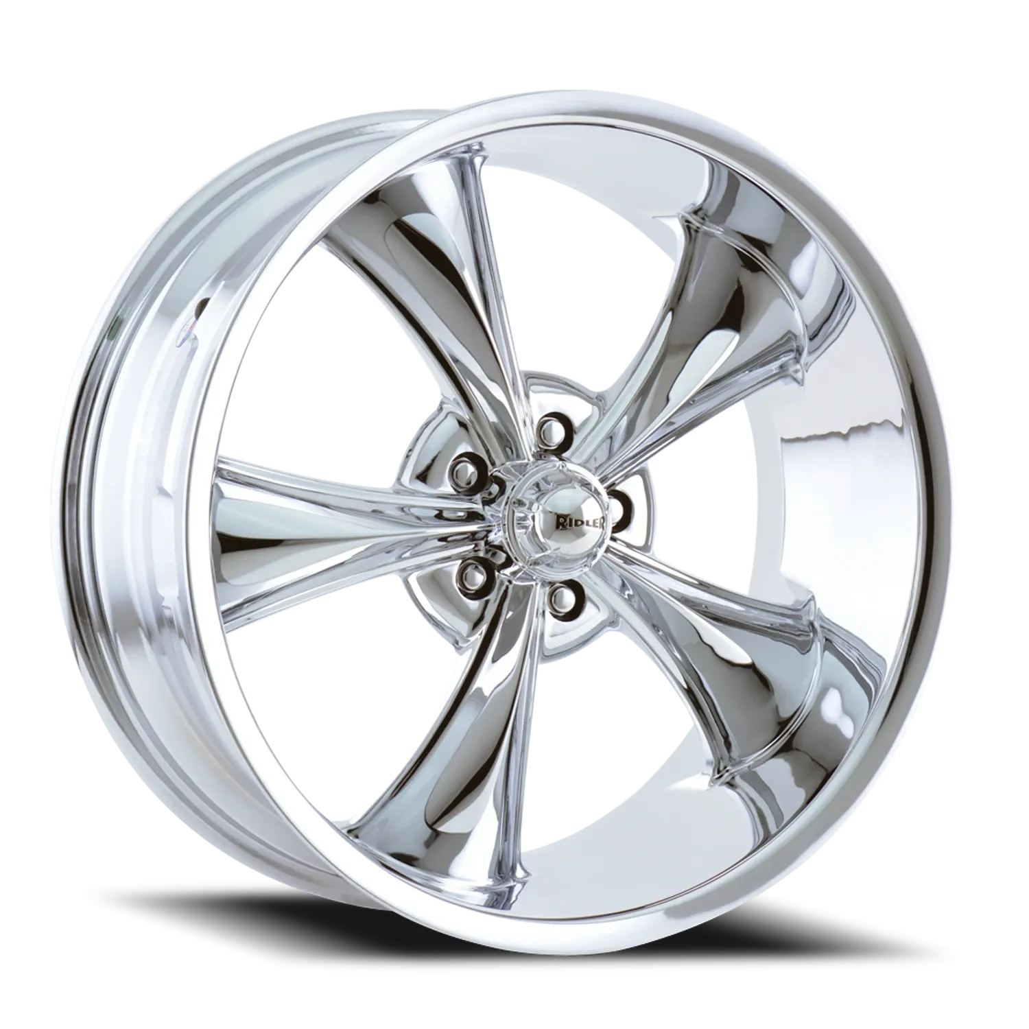 RIDLER 695 GLOSS GREY MACHINED 17x7 Gloss Grey/Machined Lip