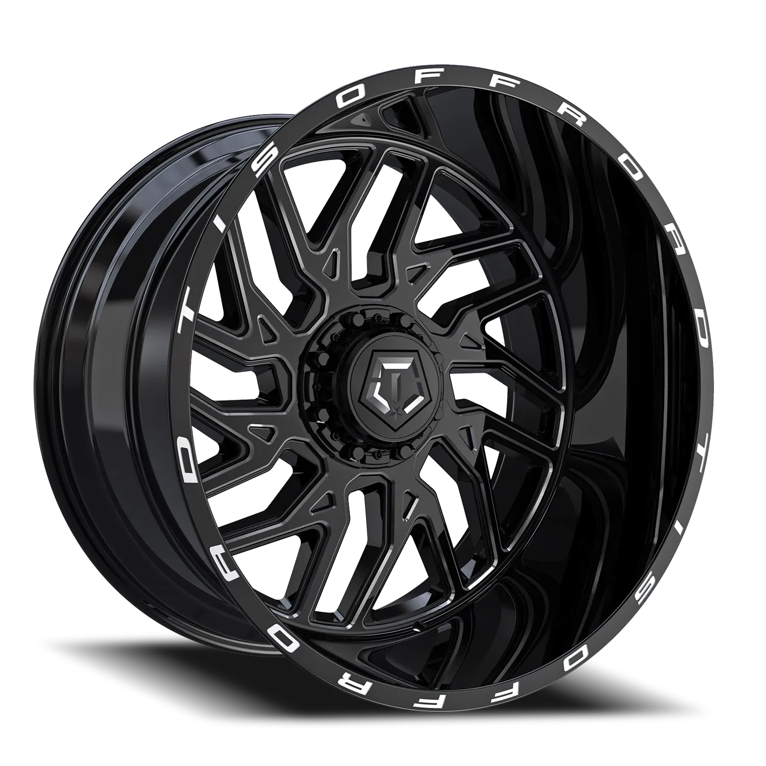TIS 544BM 24X14 GLOSS BLACK