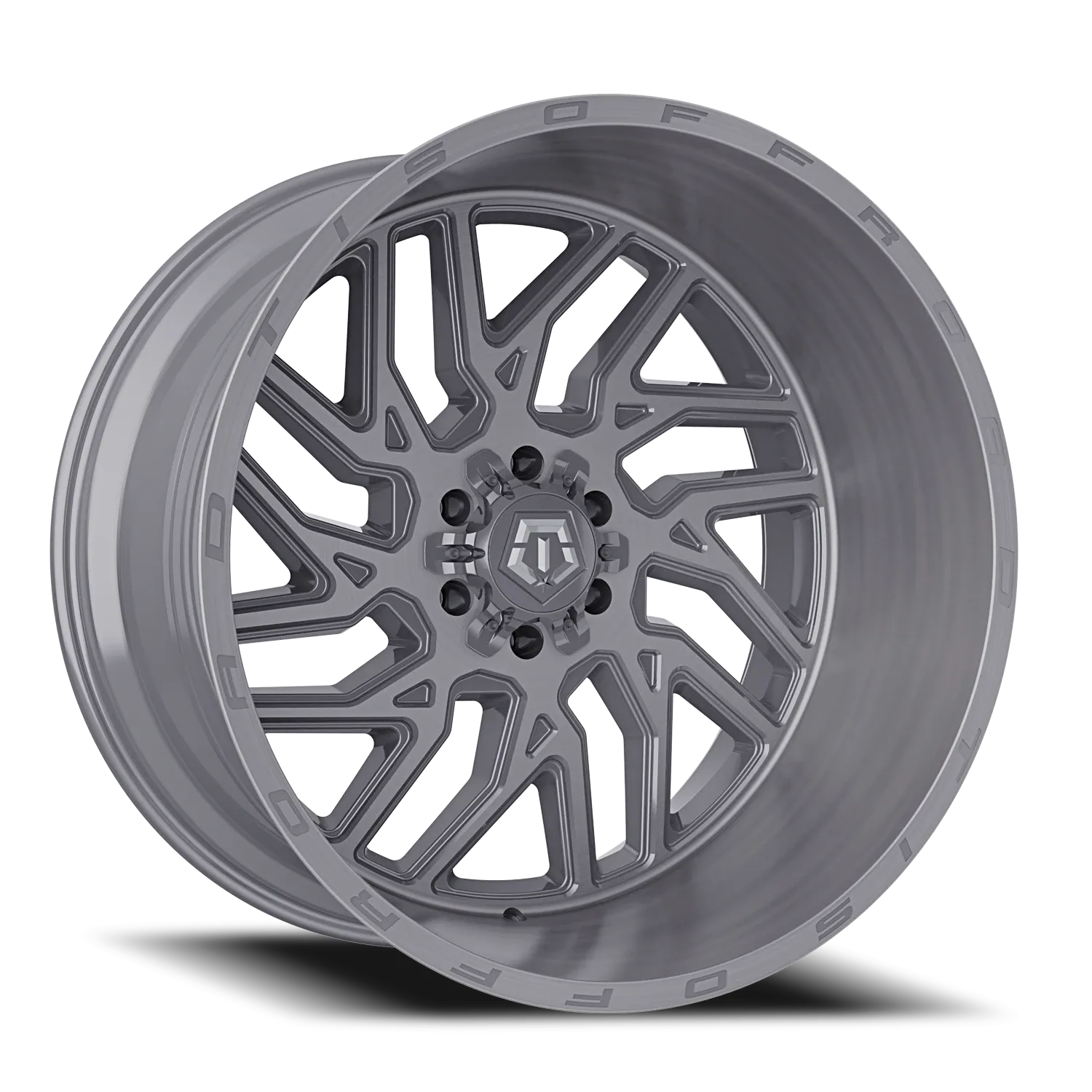 TIS 544BSM 22x12 Gloss Black