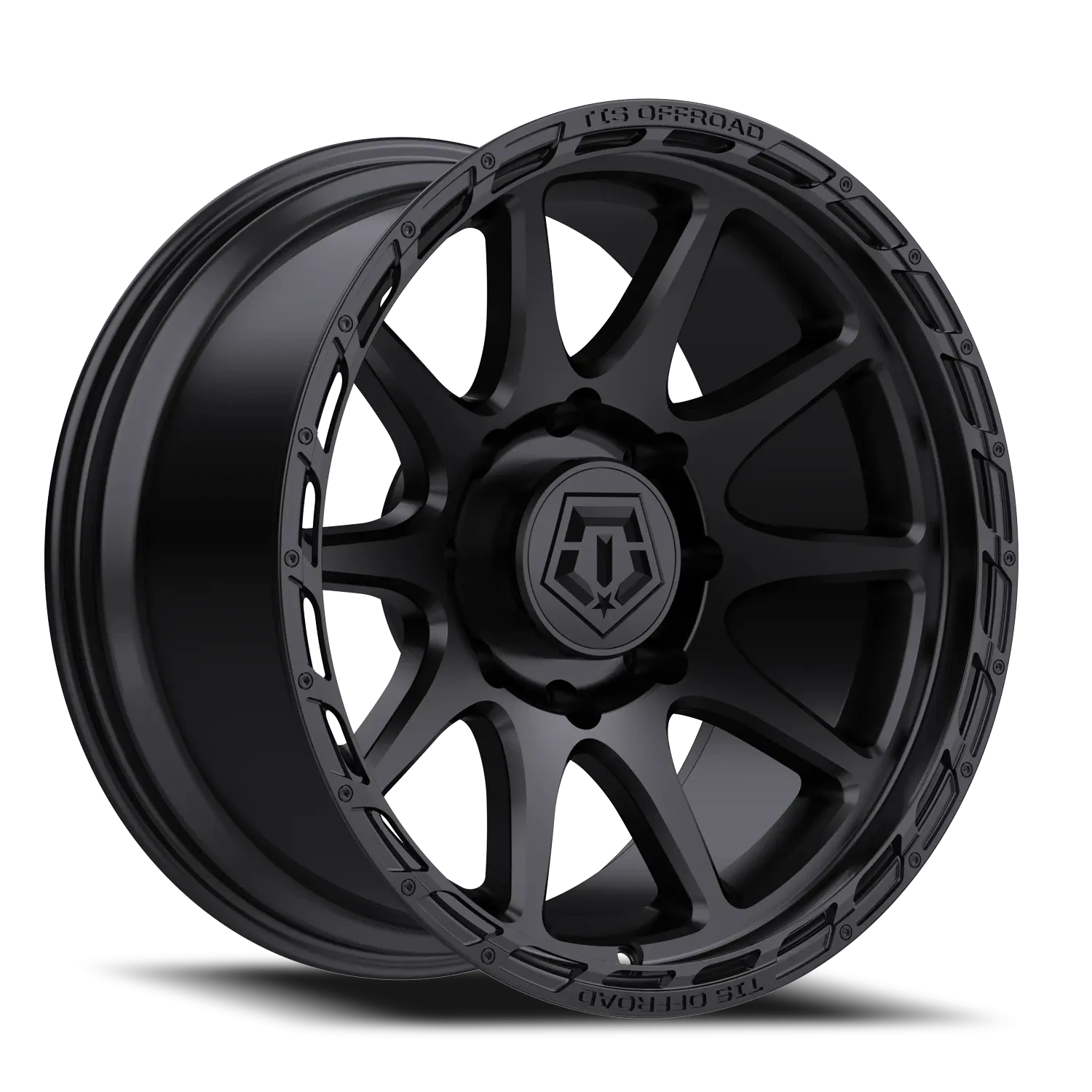 TIS 563BZ 17X9 GLOSS BLACK