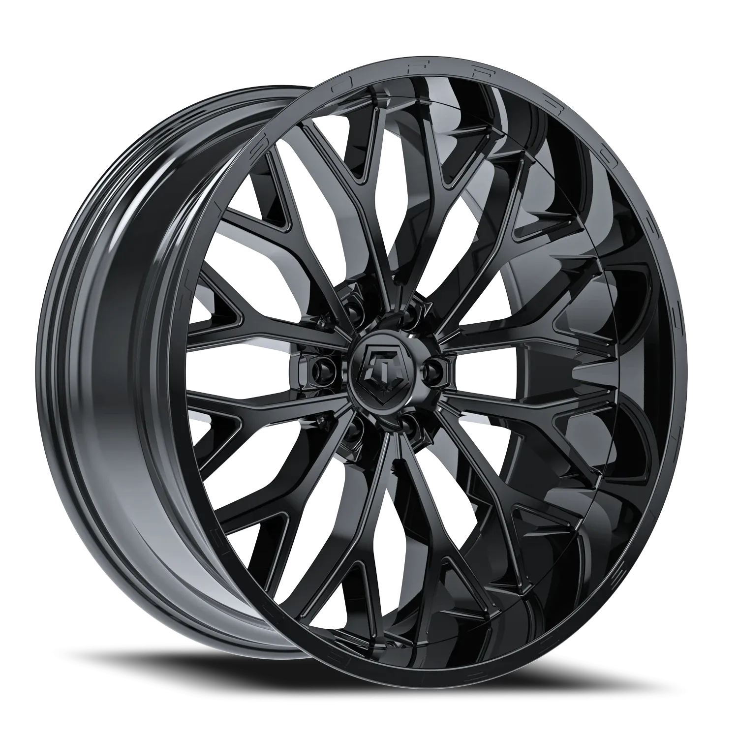 TIS 565B 20x12 Gloss Black