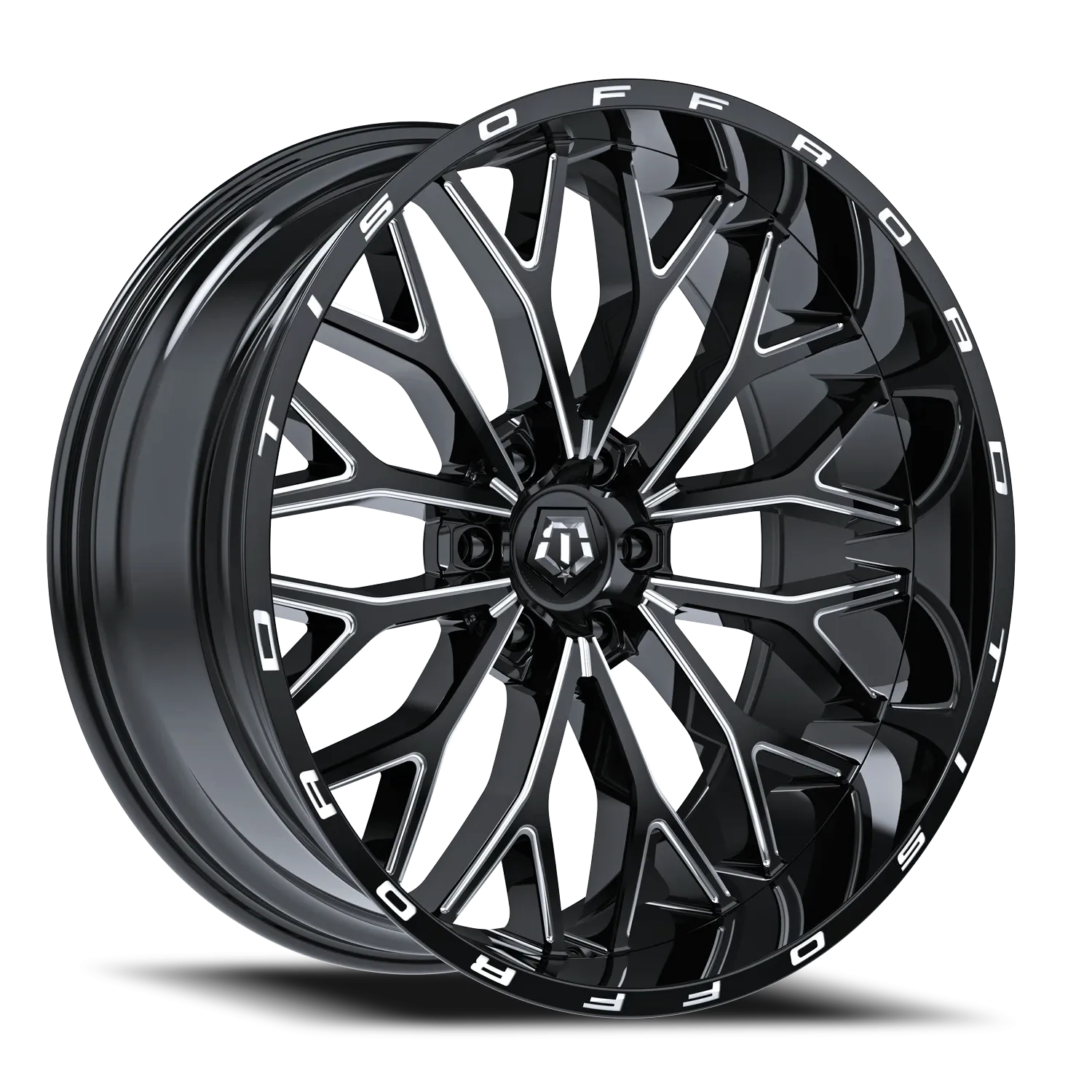 TIS 565BM 20x12 Gloss Black